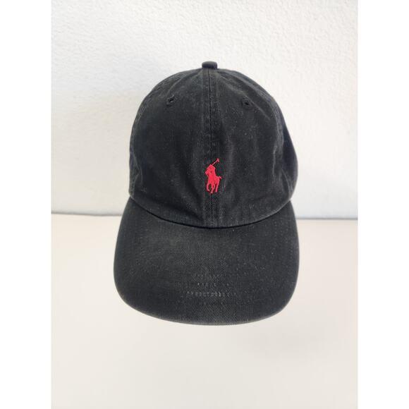 Ralph Lauren Accessories - Vintage Polo Ralph Lauren Black Hat One Size Unisex